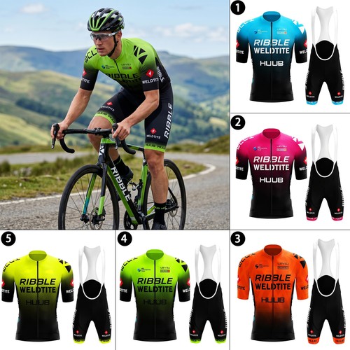 Herren radtrikot set kurzarm - radtrikot,